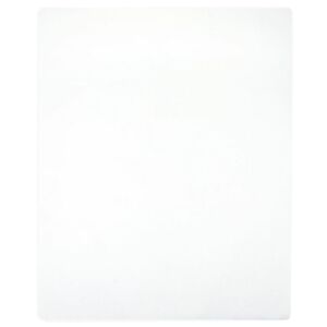 vidaXL kummiga voodilina, valge, 90x200 cm puuvill