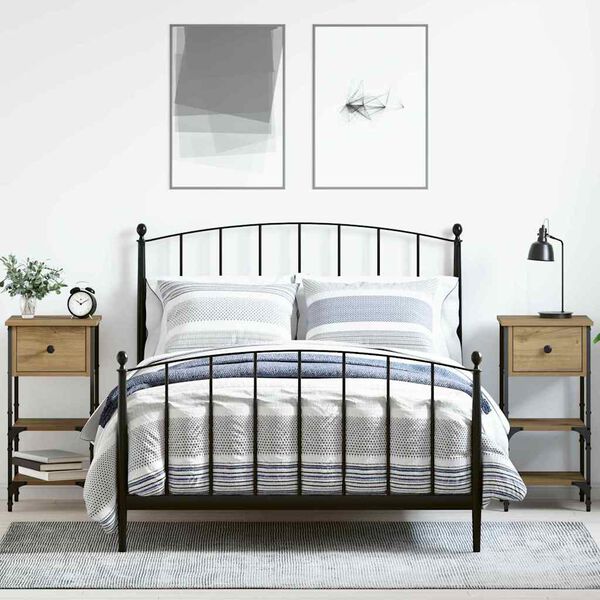 vidaXL &Ouml;&ouml;lambi kapp 2 pcs Pruun 33.5 x 36 x 70 cm Tugev taastatud puit