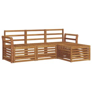 vidaXL V&auml;li diivanikomplekt 4 pcs Neutraalne