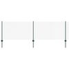 vidaXL Metallv&otilde;rk koos postiga 10 x 0,8 m (L x K) PVC-kaetud teras