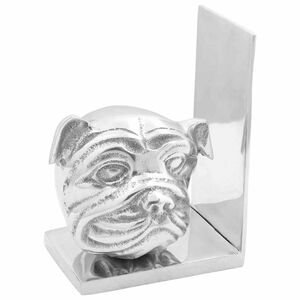 vidaXL Raamatutoed 2 pcs H&otilde;bedane 8 x 12 x 16,5 cm Alumiinium