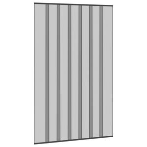 vidaXL Sissetungijate uksescreen v&otilde;rkkardina Must 160 x 240 cm