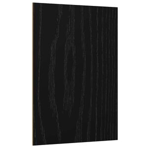 vidaXL Dekor Paneelid 12 tk Must tamm 30 x 42 x 0,27 cm Tehispuit