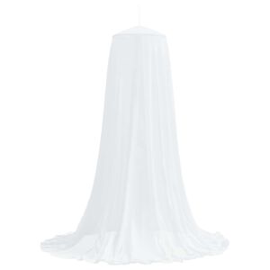 vidaXL S&auml;&auml;sev&otilde;rk voodi jaoks 156 silma 3 pcs Valge Pol&uuml;ester
