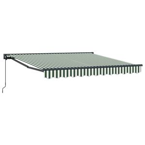 vidaXL Kailastud raam Roheline ja Valge 300 x 250 cm