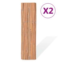 vidaXL bambusaiad 2 tk, 100x400 cm