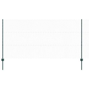 vidaXL Keevitatud Traadi Aed 100 x 1,2 m (L x K) PVC-kaetud teras