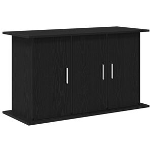 vidaXL akvaariumialus, must tamm, 101 x 41 x 58 cm, t&ouml;&ouml;deldud puit