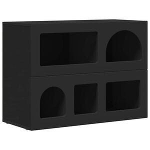 vidaXL K&otilde;ide ELST Must 80.5 x 35 x 59 cm Tehispuit