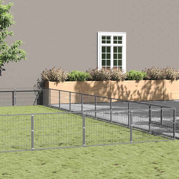 vidaXL koeraaedik, h&otilde;be, 81 m&sup2;, teras