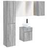 vidaXL Vannitoa kapikomplekt 5 pcs Hall Sonoma 43 x 11,5 x 60,5 cm