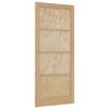 vidaXL Siseuks Naturaalne 93 x 211 cm Vineer