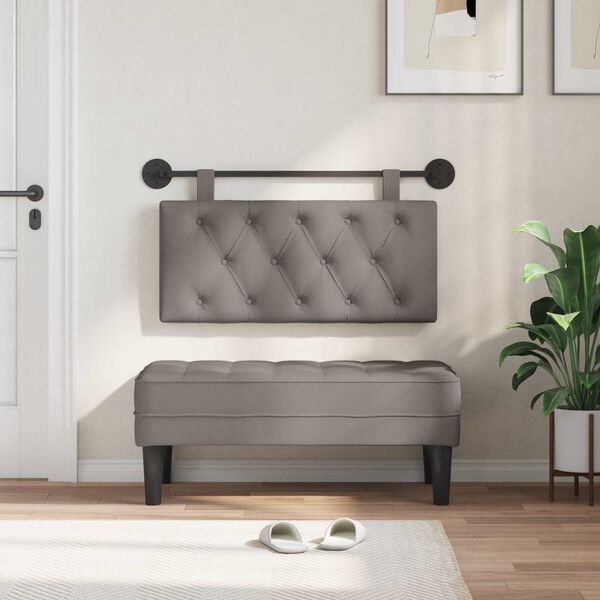 vidaXL Rippuv Peatoe Pruunikashall 100 x 55 x 7 cm kangas