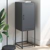 vidaXL kõrge kapp, antratsiit, 36x39x107 cm, teras