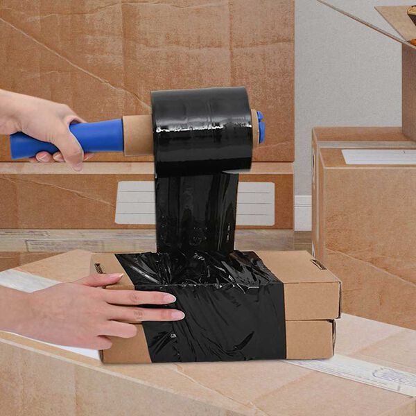 vidaXL Stretch Films 10 tk Must 23 &micro;m 10 cm x 300 m