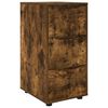 vidaXL Hoiukapp Suitsetatud tamm 40 x 48 x 81 cm Tehispuit