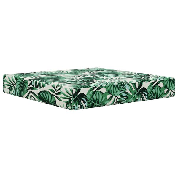 vidaXL V&auml;lim&ouml;&ouml;blitugi patja 2 pcs Lehe muster Pol&uuml;ester