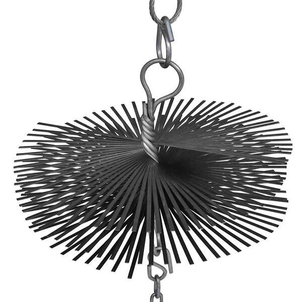 &Uuml;mmargune korstnapuhastushari, diam. 25 cm