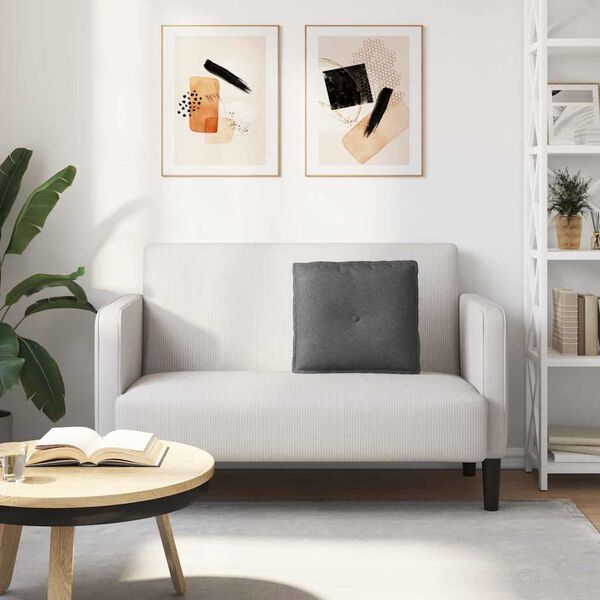 vidaXL Seljatugi padi Tumehall 50 x 45 cm Korter kangas