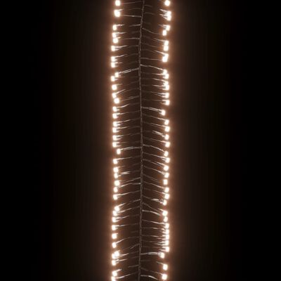 vidaXL LED-valgusriba, 3000 LEDi, soe valge, 23 m, PVC