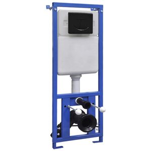 vidaXL peidetud kõrge loputuskast 11 l 41 x 14 x (110–125) cm