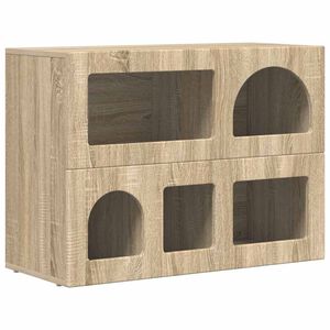 vidaXL K&otilde;ide Sonoma tamm 80.5 x 35 x 59 cm Tehispuit