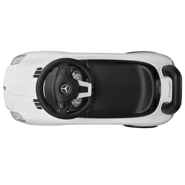 vidaXL l&uuml;katav laste m&auml;nguauto valge