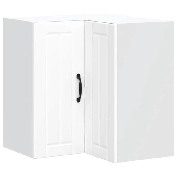 vidaXL k&ouml;&ouml;gi seinanurgakapp, Lucca, valge, tehispuit