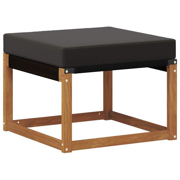 vidaXL V&auml;li diivanikomplekt padjaga 6 pcs Looduslik ja must