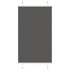 vidaXL plisseeritud ruloo must 75x100 cm kanga laius 74,4 cm pol&uuml;ester