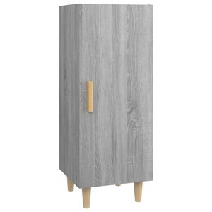 vidaXL puhvetkapp, hall Sonoma tamm, 34,5x34x90 cm, tehispuit