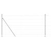 vidaXL Aiapost Galvaniseeritud 25 x 1,2 m Teras