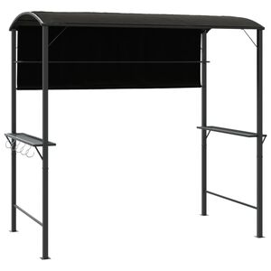 vidaXL varjualune katusega 220x110x200 cm, antratsiithall