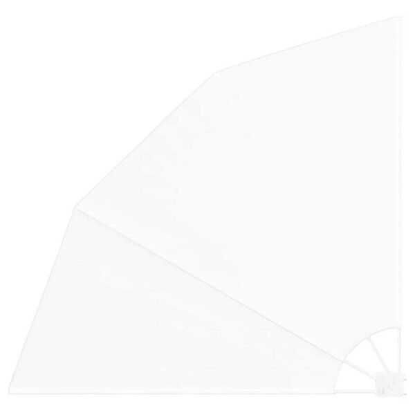 vidaXL Baldahhiin Valge 140 x 140 cm kangas