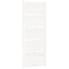 vidaXL aidauks, valge, 80 x 1,8 x 204,5 cm, männipuit
