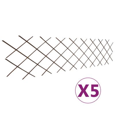 vidaXL pajust võreaiad 5 tk, 180 x 60 cm