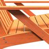 vidaXL aed adirondack tool, vahapruun, 75x77x77 cm, männipuit