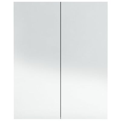 vidaXL vannitoa peegelkapp, 60 x 15 x 75 cm, MDF, antratsiit