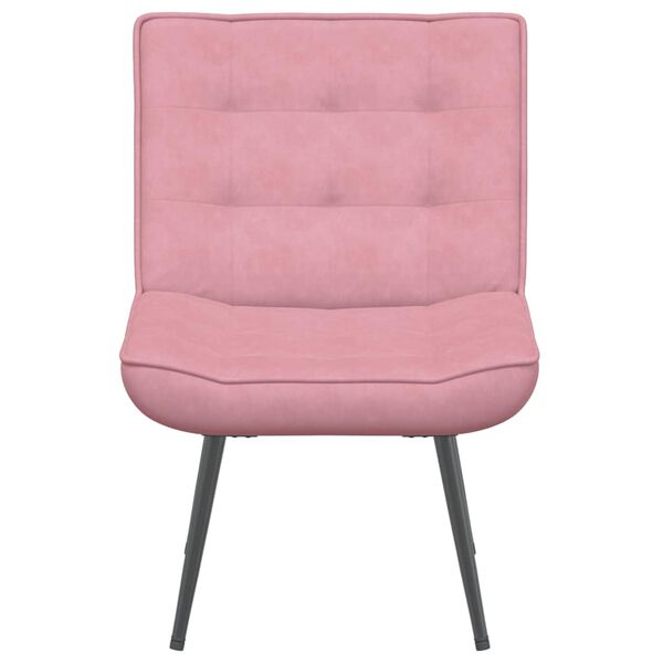 vidaXL L&otilde;&otilde;gastav Tool Roosa 64x74x84 cm Velvet