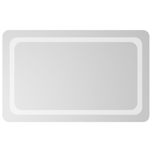 vidaXL vannitoa LED-peegel 50x80 cm