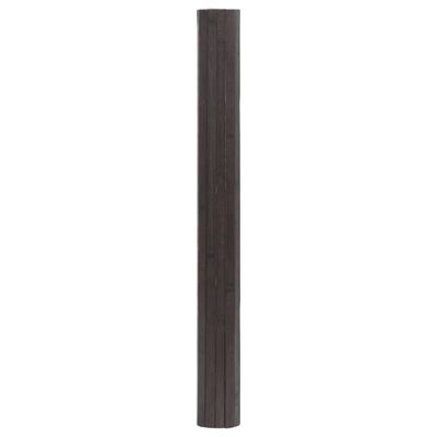 vidaXL vaip, ristkülikukujuline, tumepruun, 60 x 300 cm, bambus