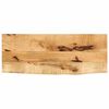 vidaXL lauaplaat, 70x40x2,5 cm, naturaalsete servadega, mangopuit