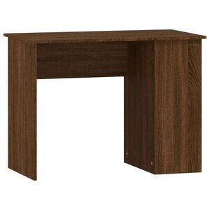 vidaXL kirjutuslaud, pruun tamm, 100x55x75 cm, tehispuit