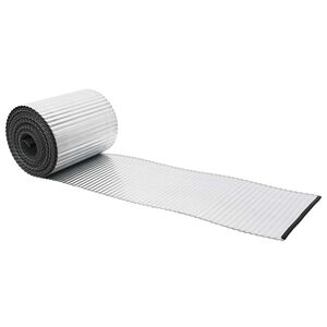 vidaxl Murupiire 10 m x 15 cm Tsingitud teras H&otilde;bedane