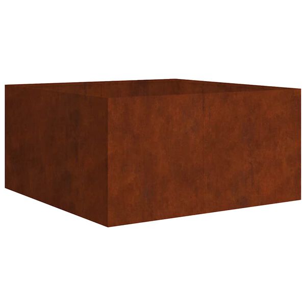 vidaXL taimekast, 80 x 80 x 40 cm, Corten teras