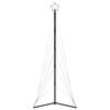 vidaXL LED jõulupuu, 525 LEDi, sinine, 302 cm