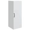 vidaXL Seinale kinnitatav kapp Valge 33 x 34,5 x 90 cm Tehispuit
