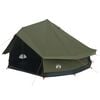 vidaXL Peretelk 10 inimesele Armee rohelis Puuvillasegu