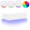 vidaXL telerialus LED-tuledega, valge, 60 x 35 x 15,5 cm