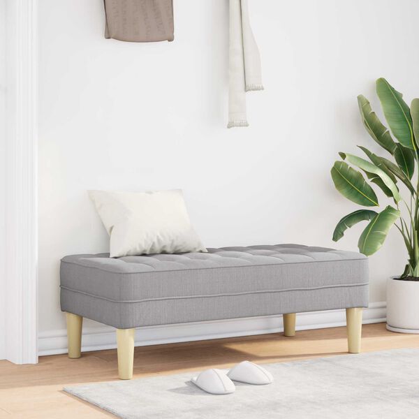 vidaXL pink padjaga Pilvine hall 113 x 57 x 39 cm kangas